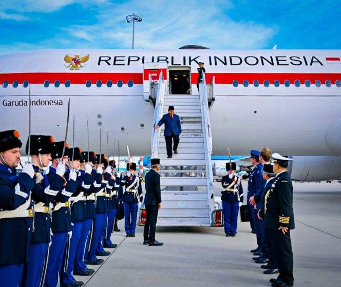 
					Disambut Hangat di Amsterdam, Presiden Prabowo Awali Misi Perkuat Diplomasi Indonesia-Belanda