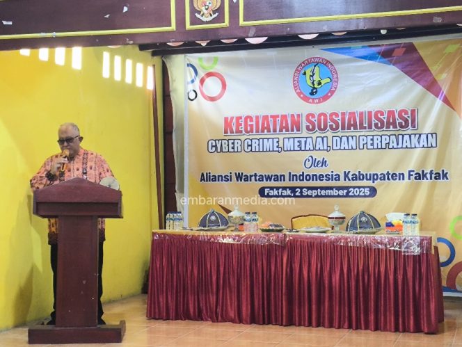 
					AWI Fakfak Gelar Sosialisasi Cybercrime, Meta AI, dan Perpajakan