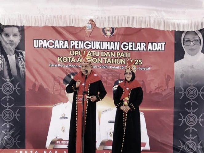 
					Walikota dan Wakil Walikota Ambon Dikukuhkan Jadi Upulatu dan Pati Kota Ambon