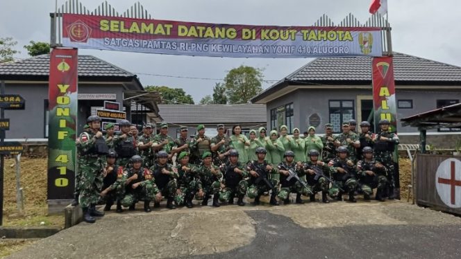 
					Pangdam XVIII/Kasuari Kunjungi Pos Satgas Yonif 410/Alugoro, Tegaskan Komitmen Jaga Kedaulatan di Papua Barat