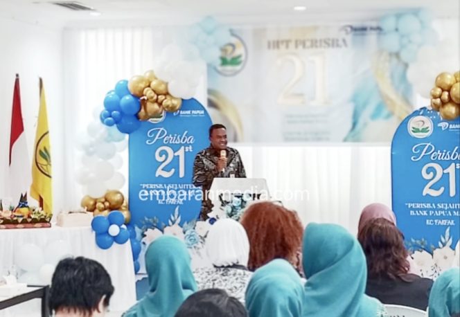 
					HUT ke-21 Perisbah, Kepala Cabang Baru Bank Papua Fakfak Tekankan Peran Perempuan dan Sinergi