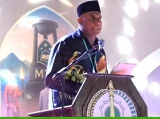 MTQ XI Fakfak Dibuka, Kepala Distrik Timur Tengah Gaungkan Persatuan, (Foto: EM/Ramli Rumbati).