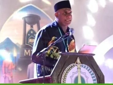 MTQ XI Fakfak Dibuka, Kepala Distrik Timur Tengah Gaungkan Persatuan, (Foto: EM/Ramli Rumbati).