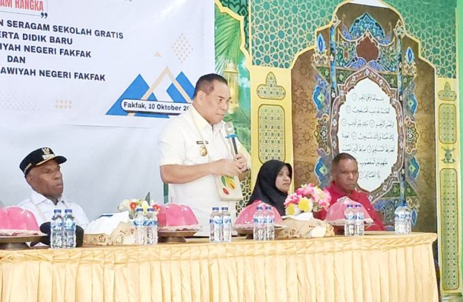 
					Langkah Visioner Bupati Samaun Dahlan, Jawab Beban Orangtua Lewat Program Seragam Gratis