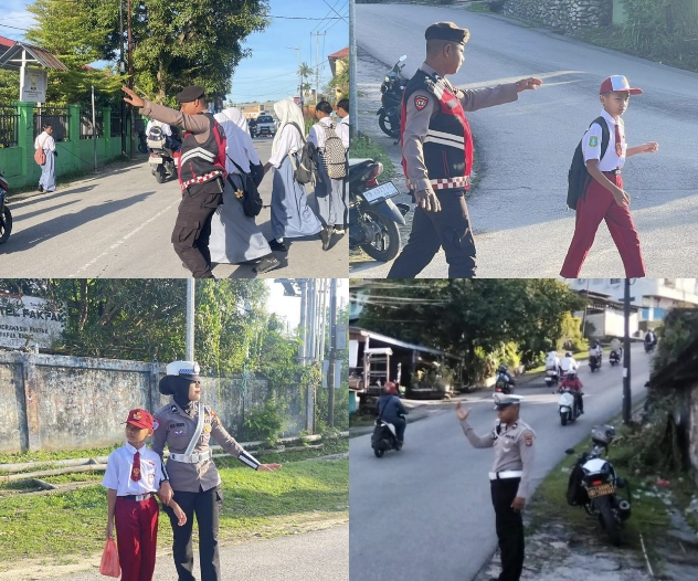 Polres Fakfak Hadir di Setiap Persimpangan, Wujudkan Pagi Tertib dan Nyaman