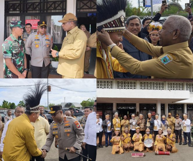 Kapolda Papua Barat Bersama Forkopimda Sambut Kedatangan Pimpinan Komisi XII DPR RI di Manokwari