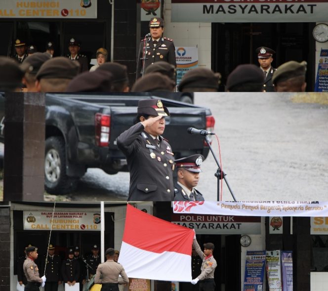 Pemuda Bergerak, Indonesia Bersatu — Polres Fakfak Gelar Upacara Peringatan Hari Sumpah Pemuda ke-97