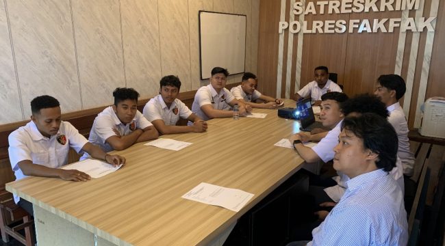 Dugaan Tindak Pidana di Pasar Thumburuni: Polres Fakfak Tegaskan Penyidikan Resmi Dimulai, (Foto: EM/Humas Polres Fakfak).