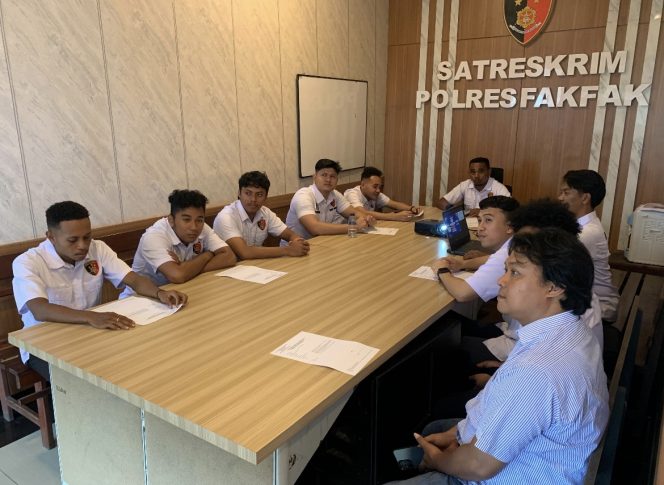 
					Dugaan Tindak Pidana di Pasar Thumburuni: Polres Fakfak Tegaskan Penyidikan Resmi Dimulai, (Foto: EM/Humas Polres Fakfak).