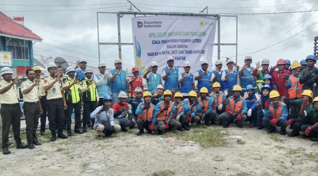 Jelang Natal & Tahun Baru 2026, PLN UP3 Fakfak Tegaskan Seluruh Personel Siap Amankan Listrik, (Foto: EM/Ramli Rumbati-Alfan Ibrahim Rahakbauw).