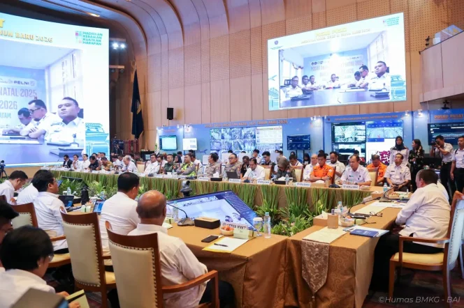 
					BMKG Tegaskan Komitmen Keselamatan Transportasi di Penutupan Posko Nataru 2025–2026