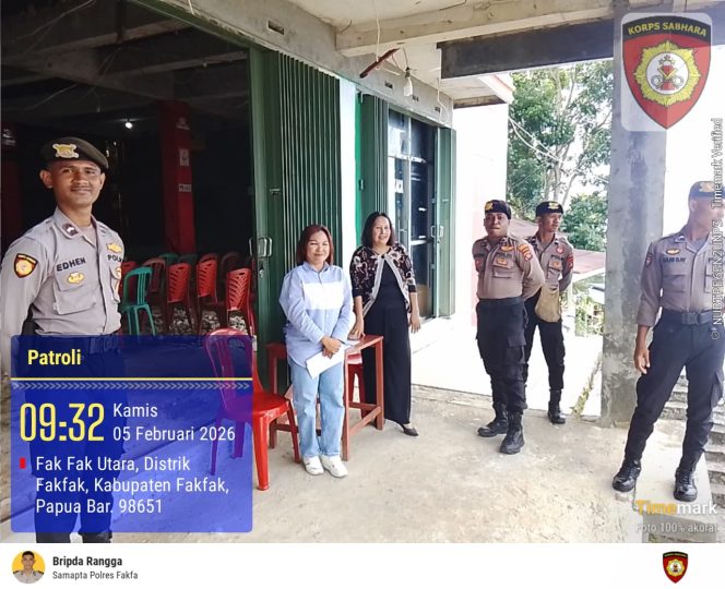 
					HUT Pekabaran Injil ke-171, Polres Fakfak Perkuat Pengamanan Ibadah di Sejumlah Gereja