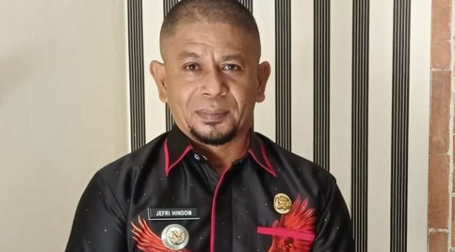 Kepala Distrik Kayauni, Jefri Hindom, (Foto: EM/Zulkifli Rohrohmana).